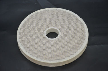 Płyta ceramiczna biała okrągła Płyta palnika Podczerwona Odporność na zużycie SGS